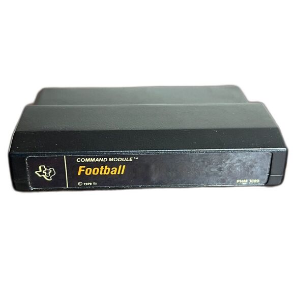 Texas Instruments Football Command Module Cartridge TI99/4A PHM3009 Vintage Game - Picture 1 of 3